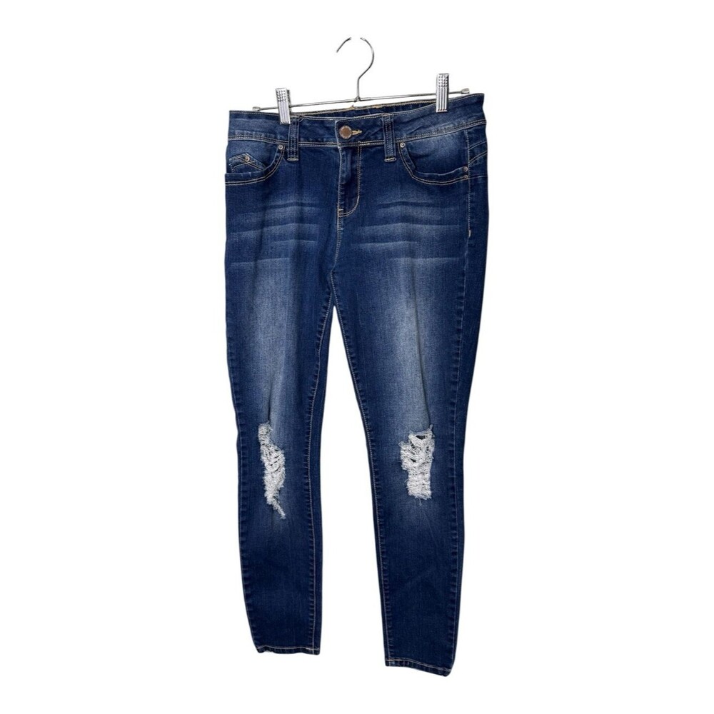 YMI Dark Blue Size 11 Wanna Betta Butt Skinny Jeans